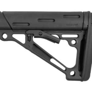Hogue AR-15/M-16 OverMolded Collapsible Buttstock – Fits Mil-Spec Buffer Tubes – (Options)