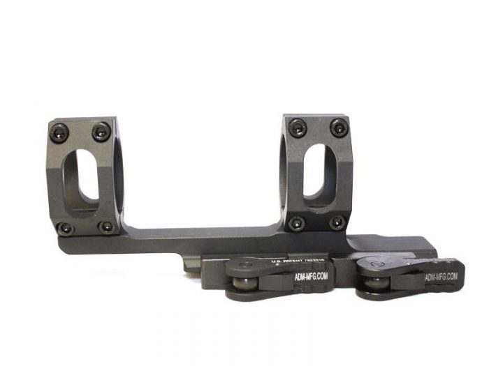 American Defense Mfg. Quick Release Scope Mount with 30mm Rings