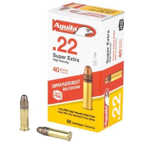 Aguila Ammunition 22LR 40GR Super Extra Solid Point 50 Round Box - MSR Arms