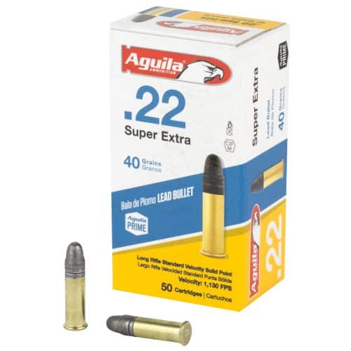 Aguila Ammunition 22LR 40GR Standard Velocity Solid Point 50 Round Box - MSR Arms