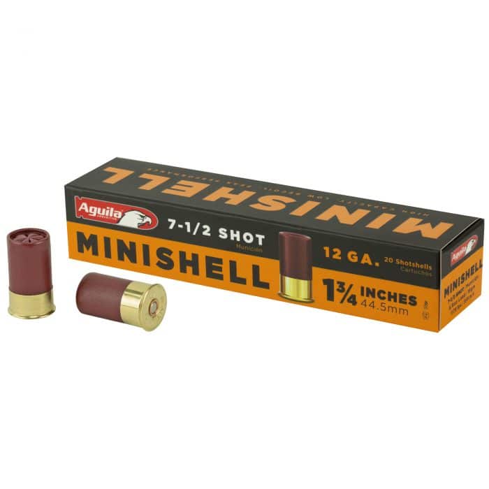 Aguila Ammunition 12GA 1.75" #7.5 Minishell 20 Round Box - MSR Arms