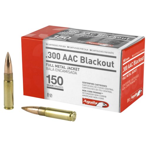 Aguila Ammunition 300AAC Blackout 150GR FMJ 50 Round Box - MSR Arms
