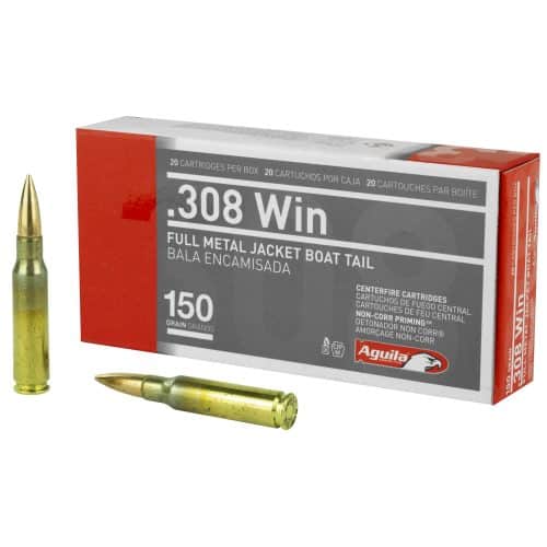 Aguila Ammunition 308Win 150GR FMJBT 20 Round Box - MSR Arms