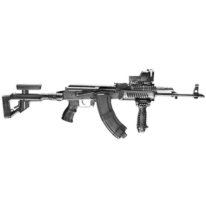 FAB Defense Polymer AK-47 Quad Rail Handguard - MSR Arms 3