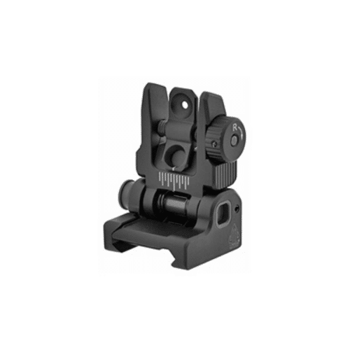 Leapers UTG Accu-Sync Spring-loaded AR-15 Flip-up Rear Sight - MSR Arms