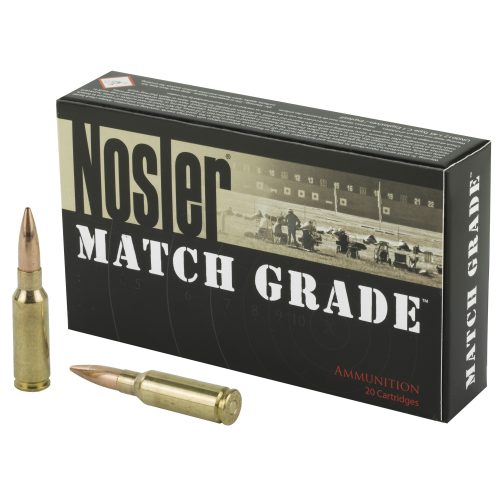 Nosler 6.5 Grendel 123 GR Custom Competition 20 Round Box - MSR Arms