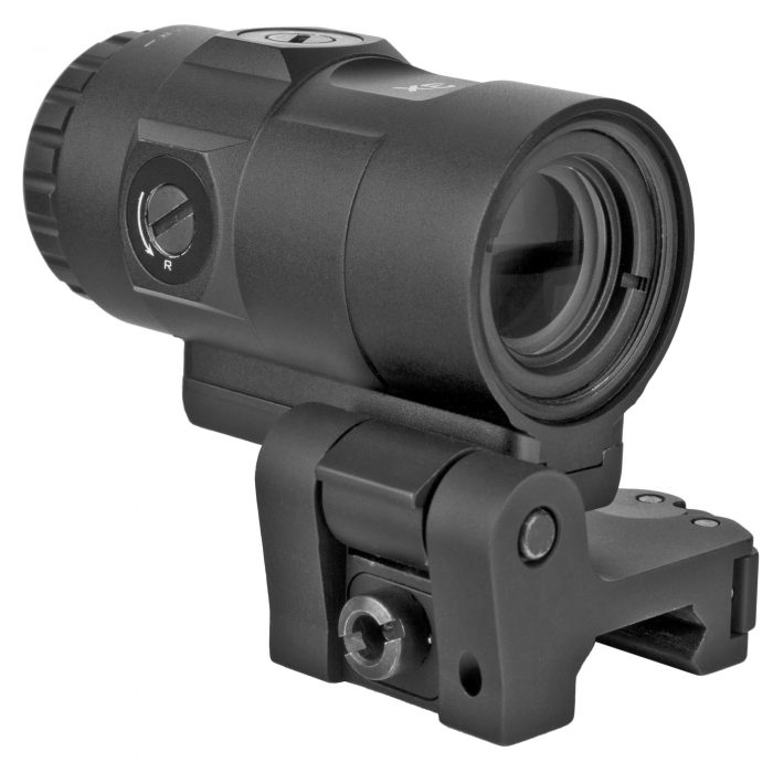 Trijicon MRO HD 3x Magnifier With Adjustable Height Quick Release Flip Mount - MSR Arms