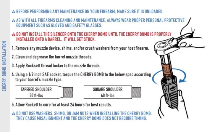 Q Cherry Bomb Muzzle Device - MSR Arms
